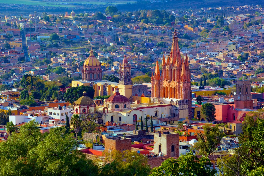 San Miguel de Allende. CC license photo. Thanks Wikipedia. 